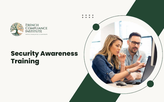 Security Awareness Training covering cyber threats, phishing prevention, safe online practices, and compliance