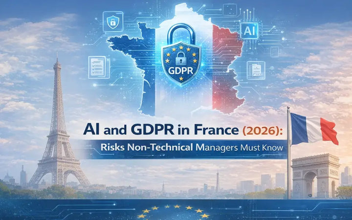 AI and GDPR in France 2026 covering compliance risks, AI governance, privacy, and data protection for managers