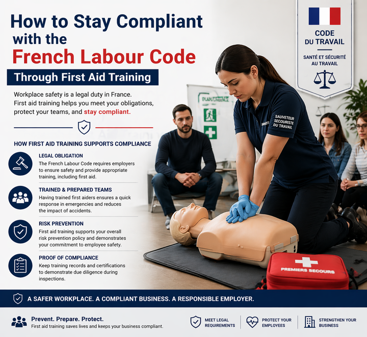 How to Stay Compliant with the French Labour Code Through First Aid Training