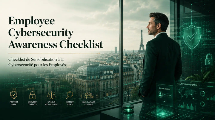 Employee Cybersecurity Awareness Checklist for Workplace
