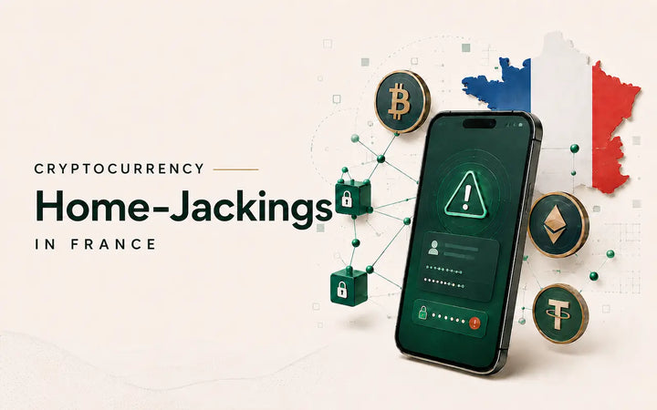 Cryptocurrency home-jackings in France linked to leaked personal data and digital security risks.