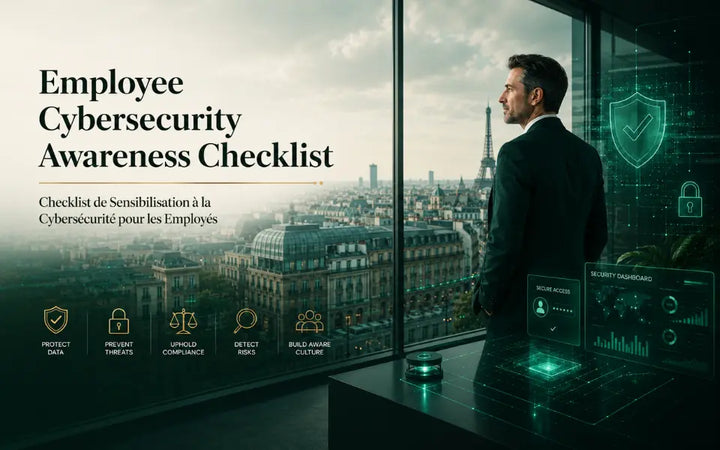 Employee Cybersecurity Awareness Checklist for Workplace