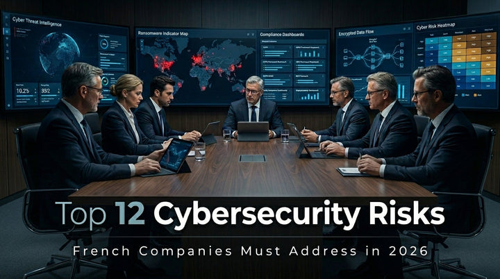 Top 12 Cybersecurity Risks French Companies are Facing in 2026 — NIS2, GDPR & ANSSI Compliance Guide