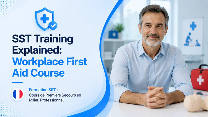 SST workplace first aid training course for emergency response and employee safety compliance in France