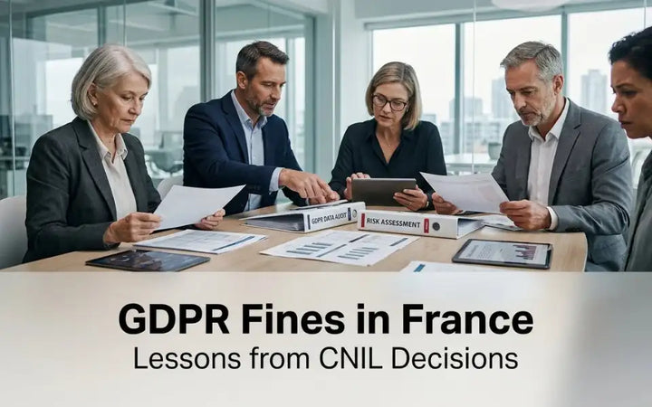 GDPR Fines in France: What Managers Can Learn from Recent CNIL Decisions
