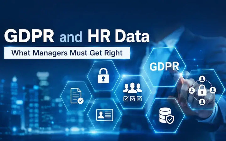 GDPR and HR data compliance guide for managers covering employee privacy, data protection, and regulatory obligations