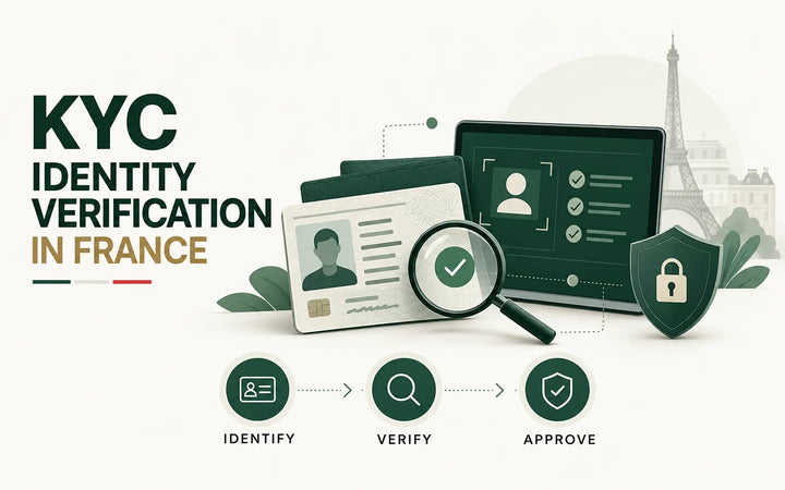 KYC identity verification process for customers in France