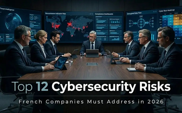 Top 12 Cybersecurity Risks French Companies are Facing in 2026 — NIS2, GDPR & ANSSI Compliance Guide