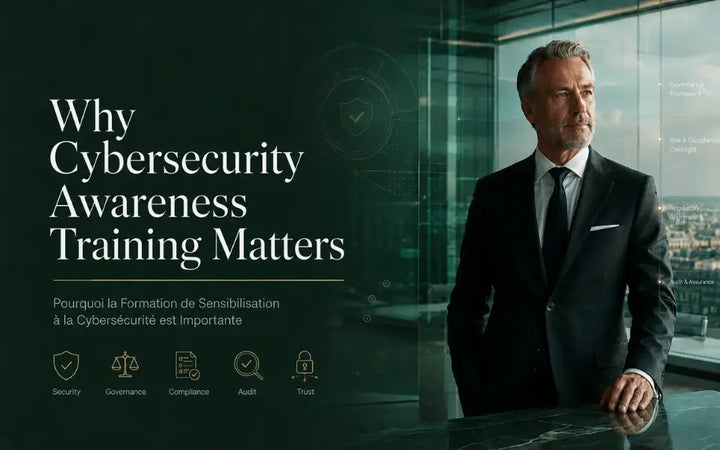 Cybersecurity awareness training for corporate compliance and governance