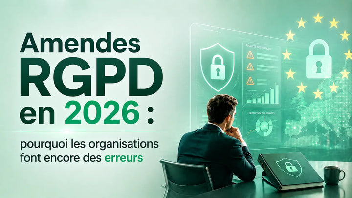 Amendes RGPD en 2026 avec tableau de conformité, protection des données et analyse des risques.
