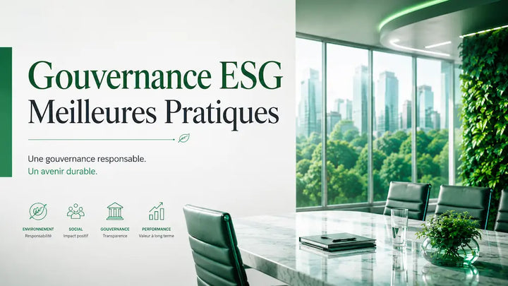 Gouvernance ESG : meilleures pratiques en salle de conseil moderne