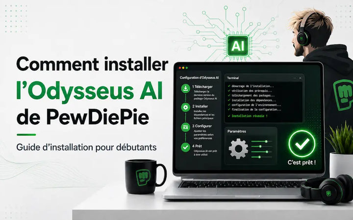 Comment installer l'IA Odysseus de PewDiePie : Guide d'installation pour débutants
