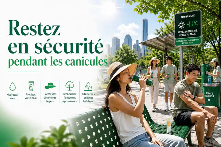 Comment rester en sécurité pendant les canicules et les fortes chaleurs