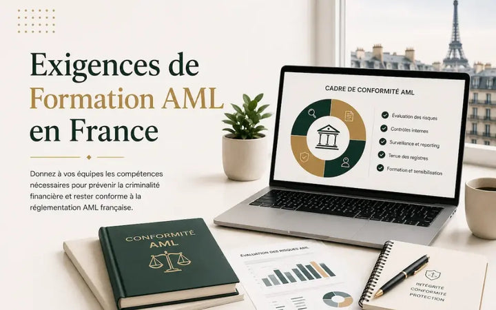 AML training requirements in France for financial institutions and regulated businesses