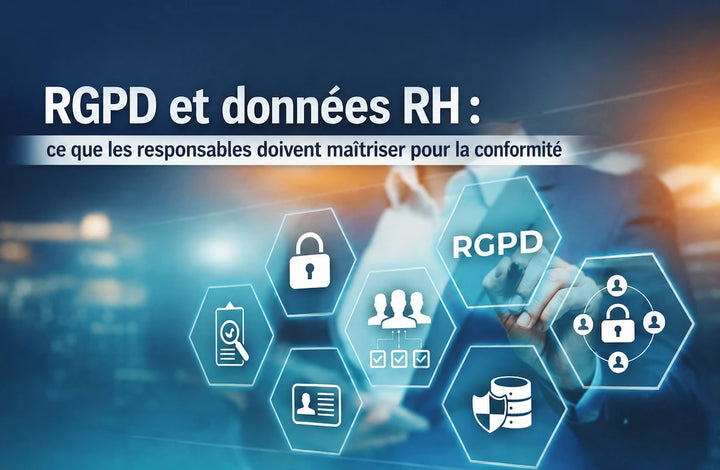Conformité RGPD des données RH avec protection des données, confidentialité des employés et gestion des risques