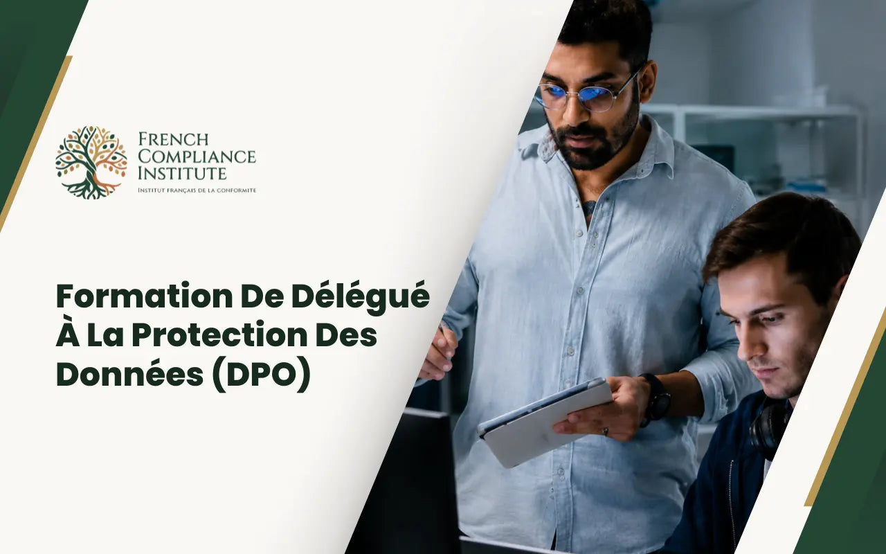 Formation de Délégué à la Protection des Données (DPO) couvrant le RGPD, la protection des données, la conformité et la gouvernance