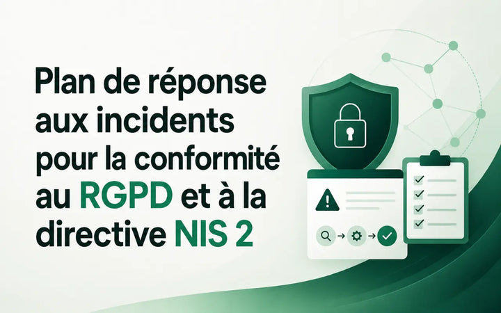 Plan de réponse aux incidents en France pour la conformité au RGPD et à NIS 2.