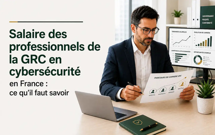 Salaire des professionnels de la GRC en cybersécurité en France : rémunération, expérience et évolution de carrière.