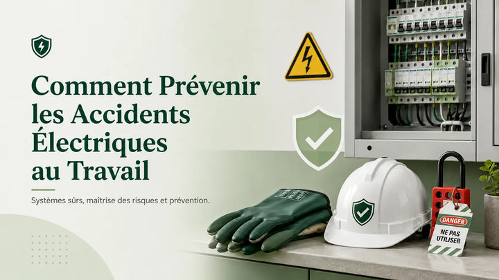 Prévention des accidents électriques au travail avec EPI et consignation.